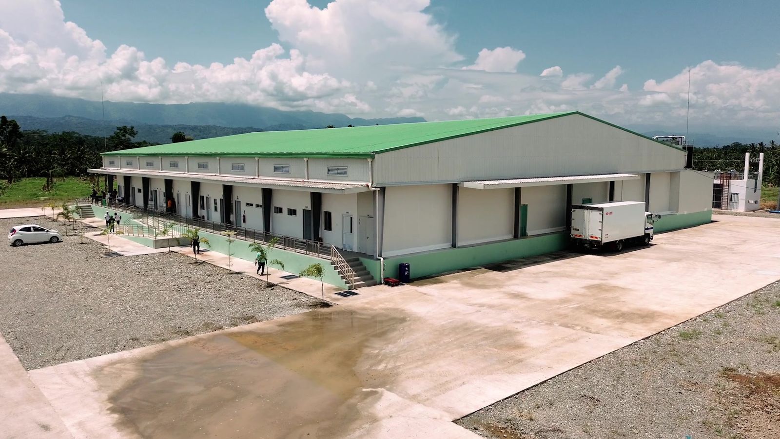 Completed Monkayo Poultry Dressing Plant exterior